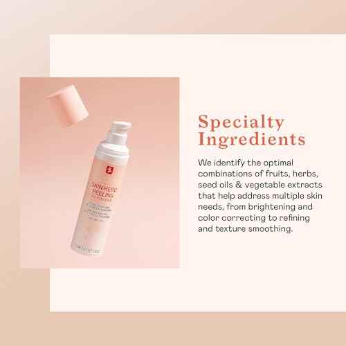 Erborian Skin Hero, Facial Peel with White Ginseng Complex - Home Face Peel Mask Retexturizes, Transforms Texture & Appearance of Fine Lines - Reduces Pores & Imperfections - Korean Skincare - 1.8 Oz