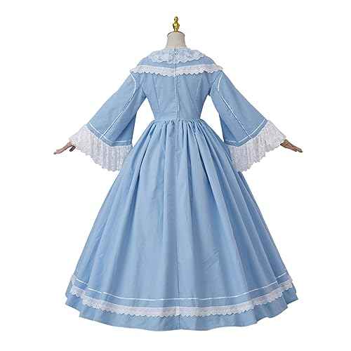 Women's Victorian Civil War Dress Costume Vintage Reenactment Historical Dresses Southern Belle Costumes Ball Gown