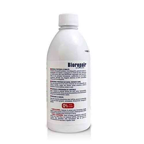 Biorepair Collutorio Mouthwash 500ml/16.9 fl.oz Pack of 2