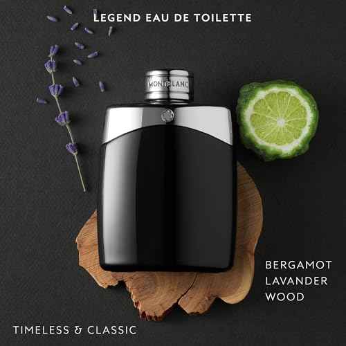 MONTBLANC - Legend Eau de Toilette - Men's Fragrance - Fresh & Fougere - With notes of Bergamot, Jasmine & Sandalwood