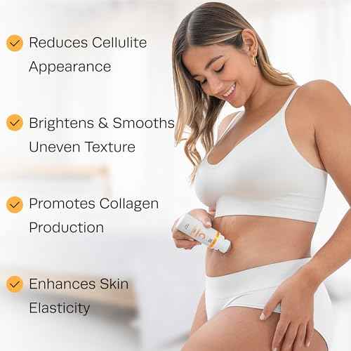 Hot Vita Vitamin C Body Oil ? Hydrating & Firming Natural Blend with Rosehip & Cypress Oils ? Evens Skin Tone, Reduces Cellulite Appearance, Boosts Radiance & Promotes Collagen Production