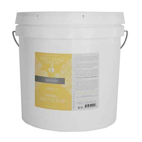 Soothing Touch Herbal Salt Scrub, Vanilla, 20 Pound
