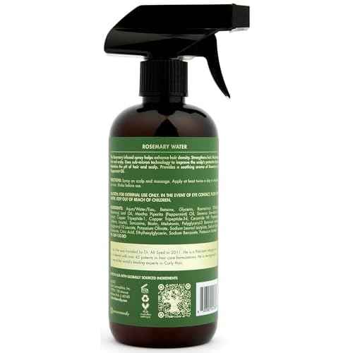 As I Am Rosemary Water 16 oz - Scalp Treatment for Hair Density - with Biotin & Saw Palmetto