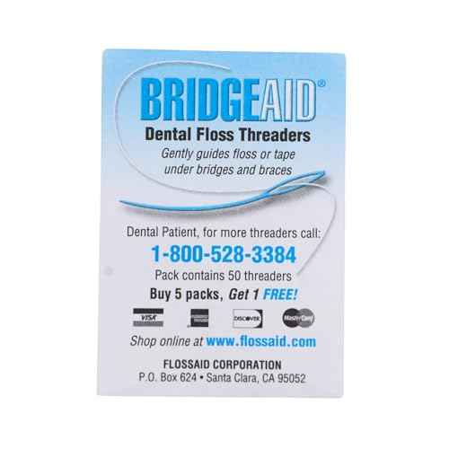 Floss Aid TDPS Bridge Aid Dental Floss Threader (Pack of 1000)