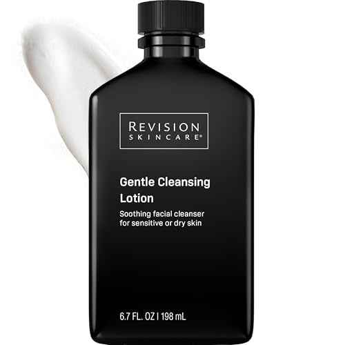 Revision Skincare Gentle Cleansing Lotion, Soothing Facial Cleanser for Sensitive Skin, Fragrance Free