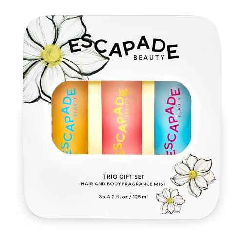ESCAPADE BEAUTY Trio Gift Set: So Alive, Soak it In, Cozy Up - Hair and Body Fragrance Mist - (3), 4.2oz each