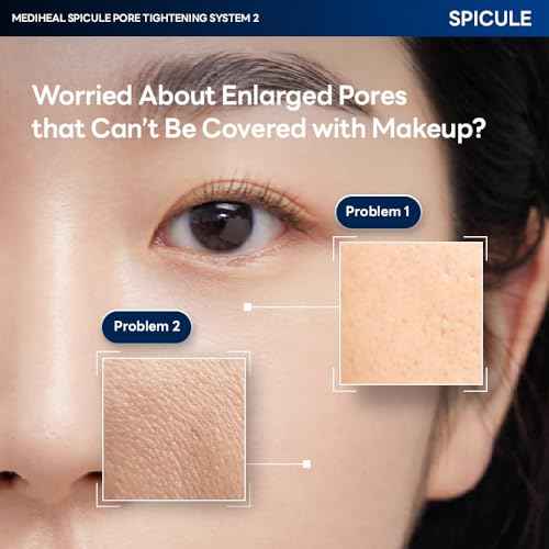 Mediheal Collagen Spicule 3000ppm Intensive Serum ? Micro Needle Serum for Pore Care, Soothing & Skin Texture Improvement, 2-Step Pore Care Set,Collagen Spicule Ampoule and Gel Mask Set,4 pcs