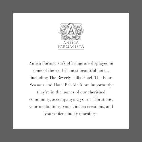 Antica Farmacista Hand & Body Wash - Luxury Nourishing Body Wash - Hydrating Hand Cleansing Wash - Bath & Body Gift - Fig Leaf, 10 fl oz