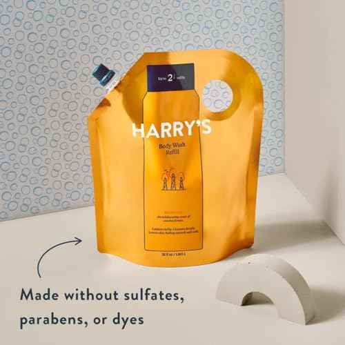 Harry's Men's Body Wash Refill, Redwood Scent, 36 Fl Oz
