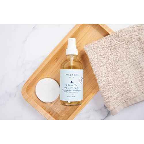 Ingrown Hair Treatment Spray ? Prevent & Treat Razor Burn, Ingrown Hairs, Hair Bumps, Bikini Bumps ? Post-Wax & Shave Toner for Women, Men & Teens ? Natural Ingredients ? 4 oz ? Made in USA