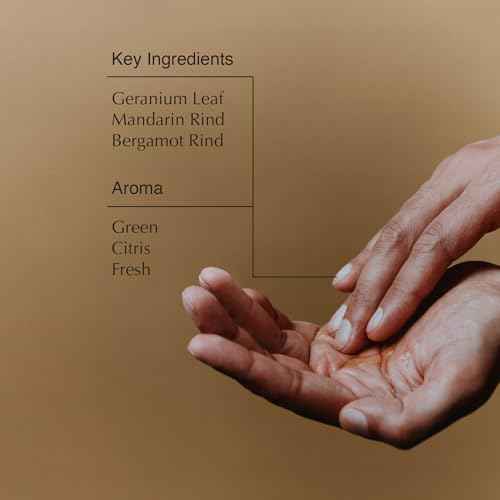 Aesop Geranium Leaf Body Cleanser Refill | Invigorating Gentle Cleansing Gel | Green, Citrus, Fresh | 16.9 fl oz