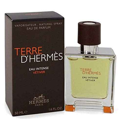 Herm?s Terre D'Hermes Eau Intense Vetiver EDP, Woody Aromatic, 1.6 Fl Oz