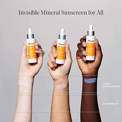 Murad Correct & Protect Broad Spectrum SPF 45 ? 100% Mineral Sunscreen with Carotenoid Technology and Beet Root for Brightening, Blue Light Defense, and Even Skin Tone ? 1.0 Fl Oz