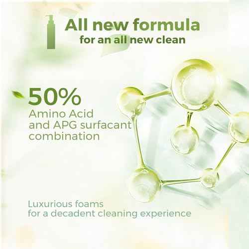 WNP Foaming Face Wash|Gentle Facial Cleanser with Hyaluronic Acid+APG Deep Hydration,Skin Barrier Repair,Zero Friction Exfoliation,for All Skin Types 150ml/5.29oz.