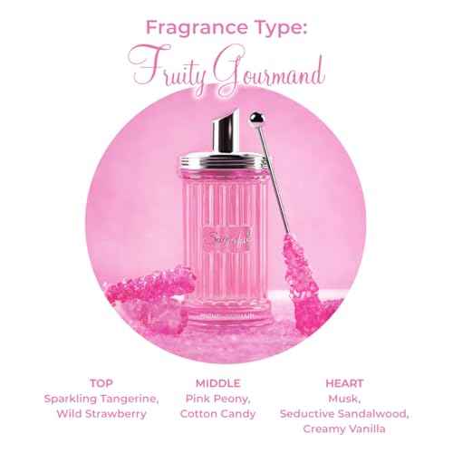 Michel Germain Sugarful Eau de Parfum Fragrance Spray, 3.4 Fl Oz