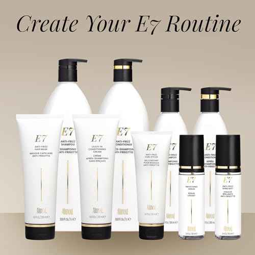 ALOXXI E7 Anti-Frizz Shampoo for Color-Treated Dry Damaged Hair Moisturizing & Strengthening with Cleansing Oils & Antioxidants, 33.8 Fl Oz