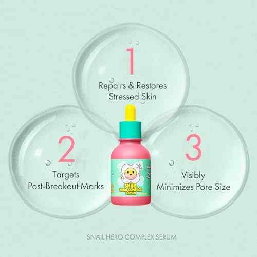 Snail Mucin 85% Face Serum 1.69 fl oz 50ml | Hydrating Skin Care Packed with Vegan Collagen & Peptide | Age-Defying Korean Face Moisturizer