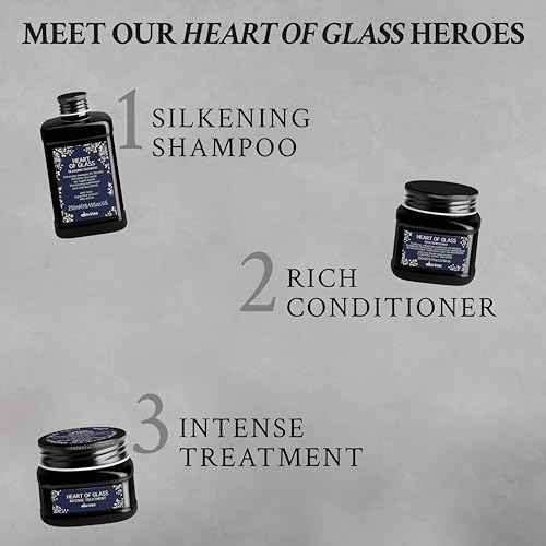 Davines Heart of Glass Instant Bonding Glow, Reinforcing Shine Serum, Lightweight Treatment for Blonde And Color-Treated Hair, 10.14 Fl. Oz.