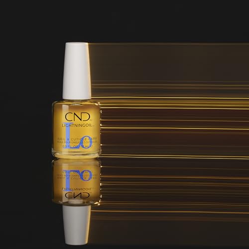 CND LIGHTNINGOIL, Lightning-fast absorption & hydration, nail & cuticle care, 0.5 fl oz