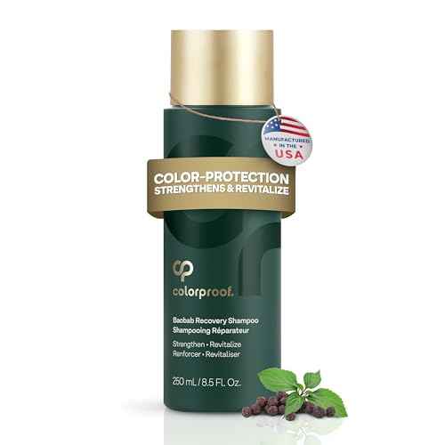 ColorProof Baobab Recovery Shampoo for Damaged Color-Treated Hair, Strengthens & Repairs, Sulfate-Free, Vegan