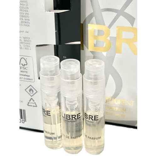 Yves Saint Laurent YSL Libre Sample Women Perfume 1.2 ml / 0.04 oz - set of 3