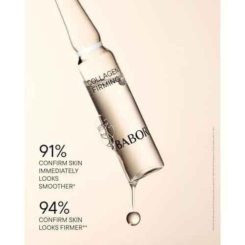 BABOR Collagen Firming Ampoule Concentrate, Collagen Skincare Capsule, Anti Aging Serum, Increase Elasticity, Firming and Lifting 7 Day Treatment