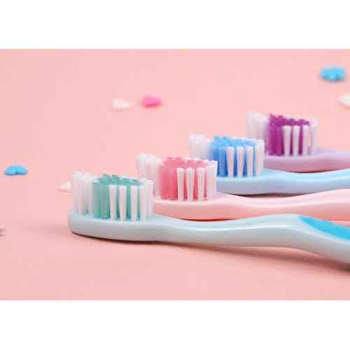 Generic Set of 4, Cute Toothbrush Set, Compact Head
