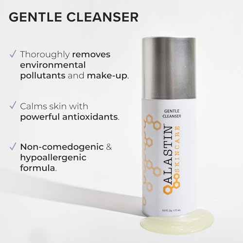 ALASTIN Skincare Gentle Cleanser Foaming Gel Face Wash (6 oz) | Soothing & Nourishing for Dry Skin | Cleansing Foam Removes Oil, Dirt, & Make-up