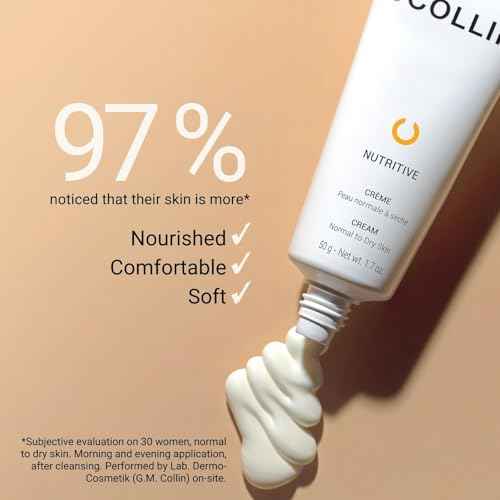 G.M. COLLIN Nutritive Cream | Hydrating Facial Moisturizer with Ceramides and Botanical Extracts | Nourishes Dry Skin