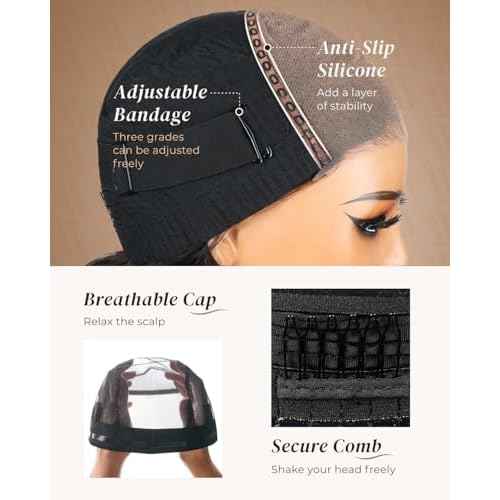 Arabella 5x6 Wear and Go Glueless Wigs Human Hair 210% Density Glueless Wig 12a Pre Cut Lace Front Wigs Human Hair 100% Pre Bleached Plucked Body Wave Wig (20inch, 5X6 Body Wave)