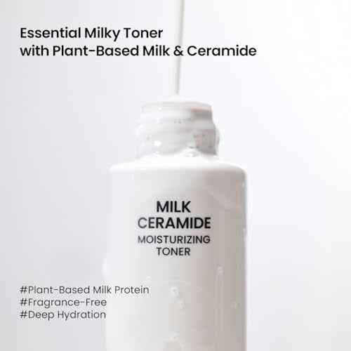 beplain Milk Ceramide Moisturizing Toner for face | Facial Toner for Glowy & Hydrating Skin | Suitable for Sensitive Skin | Korean Skin Care | Kbeauty (5.07 fl oz/ 150ml)