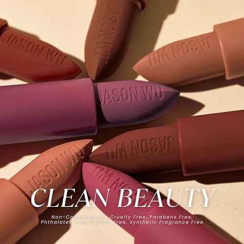 Jason Wu Beauty Hot Fluff Modern Matte Lipstick - 3-in-1 Lipstick, Blush, Shadow, 3.8g 0.134oz (Souffle, 3.8g)