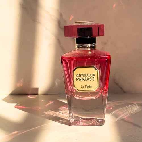 La Fede Crystallia Primaso Arabian Perfume For Women 100ML (3.4 OZ) Eau De Parfum Spray, Long Lasting Perfume Enjoy the Luxurious & Sophisticated Fragrance With Fruity Scent for All Occasions