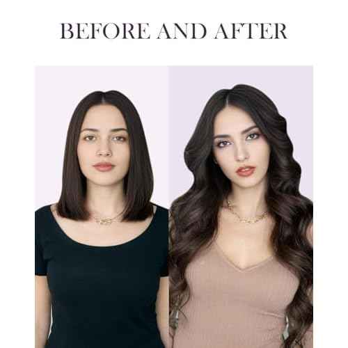 LaaVoo Hair Beaded Weft Hair Extensions Real Human Hair Beaded Weft Hair Extensions Human Hair Blonde Highlighted 22inch 50g