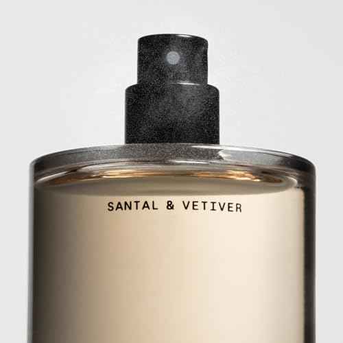 Salt & Stone Body Mist, Santal & Vetiver Scent, Skincare Infused Perfume Hair & Body Spray for Women and Men, Hydrating Fragrance with Glycerin and Red Algae, Vegan, Cruelty Free, 3.4 fl oz