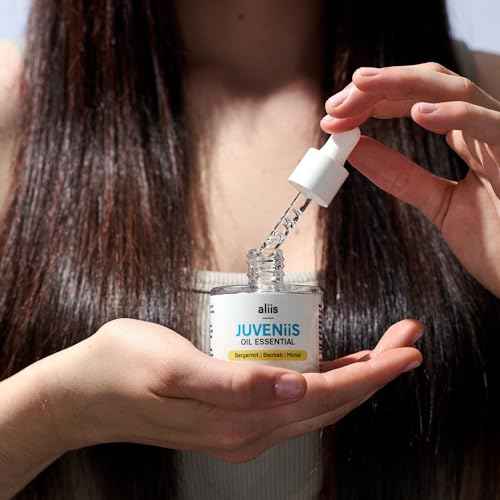 ALIIS Juveniis Hair + Skin Oil ? Multi-Use Lightweight Oil for Scalp, Hair & Body ? Hydrates, Softens & Restores Moisture - Fast Absorbing, Non-Greasy Finish, Frizz Control & Shine