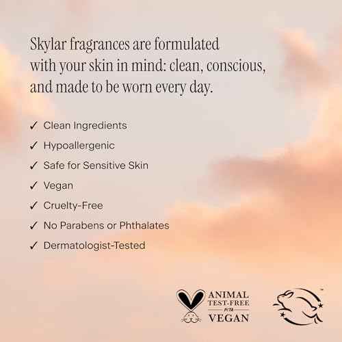 Skylar Vanilla Sky Hair & Body Mist | Hypoallergenic & Clean Fragrance | Vegan, Cruelty Free, and Safe For Sensitive Skin | 80 ML, 2.7 Fl Oz