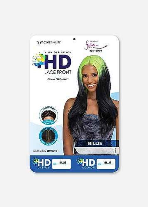 Vivica A. Fox BILLIE, SYNTHETIC HAIR, Natural Baby Lace Wig, Color P2216, Piano Color, Light Brown, Platinum, Reddish Blonde Mixed