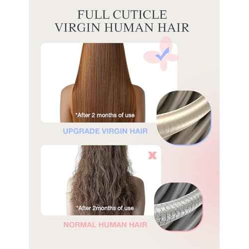 DOORES Invisi Edge Tape in Hair Extensions, Natural Black 10 Injection Tapeins with 10 Injection Tapeins 50g 24 Inch, Injected Tape in Extensions Virgin Hair Thick Ends
