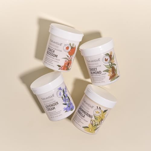 NATURE WELL Lavender Smooth & Soften Moisturizing Cream For Face, Body, & Hands, Calming & Soothing, Infused With Natural Oils & Extracts, Restores Skin Moisture Barrier, 16 Oz