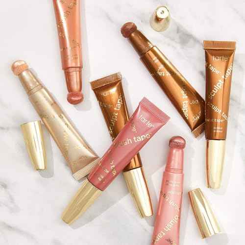 tarte blush tape liquid blush – Buildable Cream Blush Makeup, Lightweight Formula, Blurs appearance for Radiant Cheek Glow, Vegan & Cruelty Free
