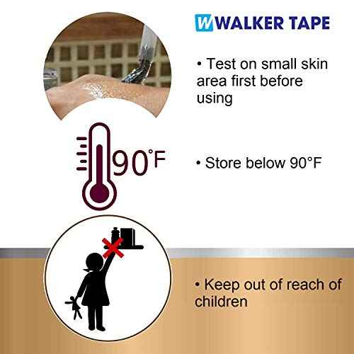 Walker Tape Ultra Hold Hair System Adhesive 3.4oz & 4oz C22 Citrus Solvent Wig Glue Remover w/Brush Saver Bundle Pack