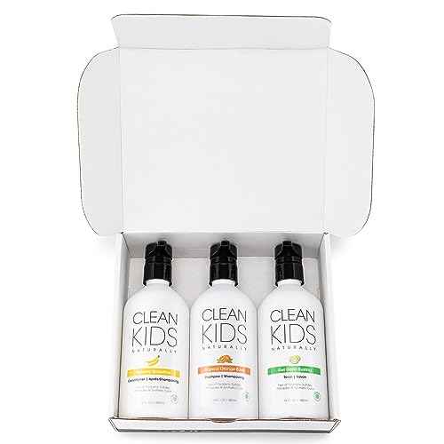 Clean Kids Naturally Bath Sets (Shampoo, Conditioner, & Hand Soap)