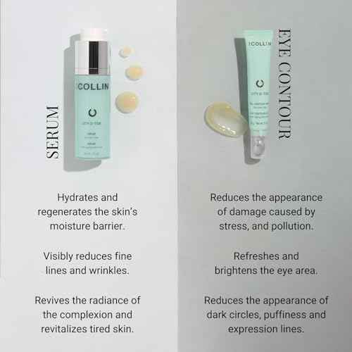 G.M. COLLIN City D-Tox Serum | Urban Face Serum | Hydrates & Visibly Reduces Fine Lines & Revitalizes Dull Skin | Restores Skin Comfort