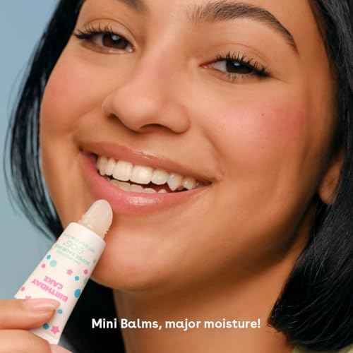 eos 24H Moisture Super Balm Minis- Cr?me de la Cr?me, Limited-Edition Lip Mask, Lip Mask, Made for Sensitive Skin, Shea Butter, Variety Pack, 0.169 fl oz, 3-Pack
