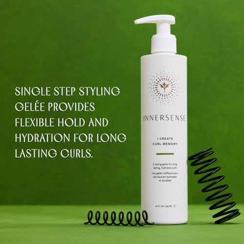 INNERSENSE Organic Beauty - I Create Curl Memory Gel | Strong Hold, Hydrating, Elongating | Non-Toxic, Cruelty-Free Haircare (2 Pack - 2 fl oz | 59.1 mL each)
