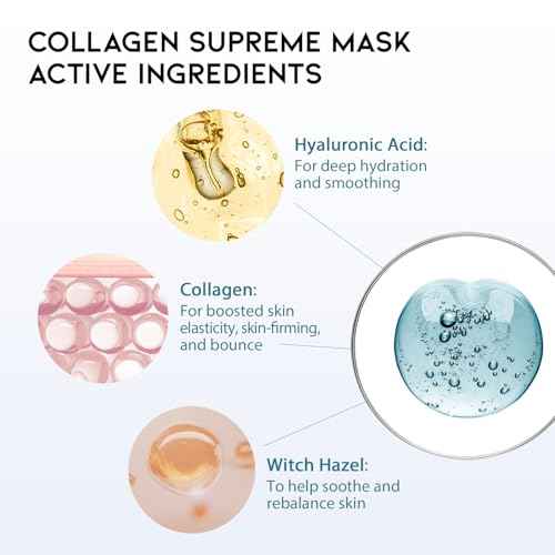 50Combo Korean Face Sheet Mask Gift Pack, Hydrating, Calming, Brightening, Smooting, Rejuvenating, EVE Vegan, Cica, Hyaluron, Retinol, Ceramide, Collagen