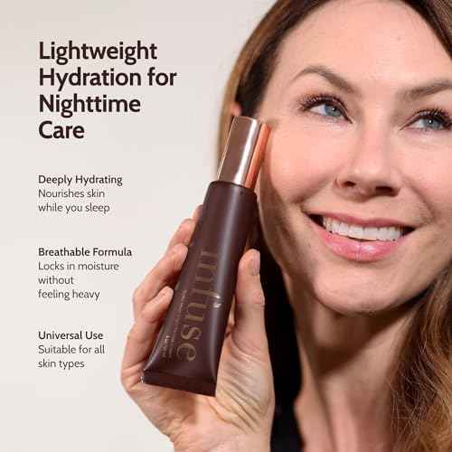 Infuse Night Revival Cream (Emerge Award Finalist) | Pro-Resilience Face Moisturizer with Yerba Mate Antioxidants to Strengthen & Hydrate Mature Skin | Restorative Firming & Hydrating ? 60ml / 2oz