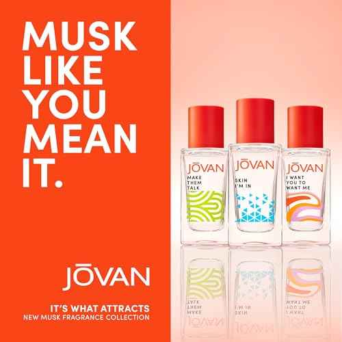Jovan Make Them Talk Eau de Parfum 1.7 fl oz (Pack of 1), Notes of Osmanthus, Musk, and Lemon, Unisex Fragrance, Long Lasting, Everyday Fragrance, Travel Size