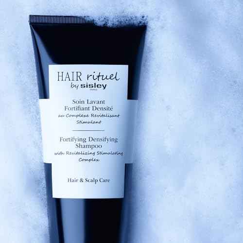 Sisley Paris Fortifying Densifying Shampoo with Revitalizing Stimulating Complex - 200 mL - Energizes the Scalp & Boosts Hair for a Visibly Thicker, Stronger, Youthful Look - Fresh Scent